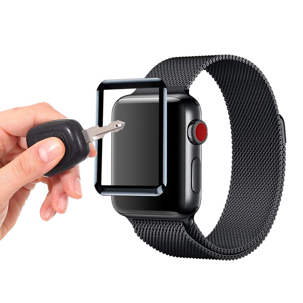 애플워치 6/SE PMMA 풀커버 9H 액정 보호 글라스 필름