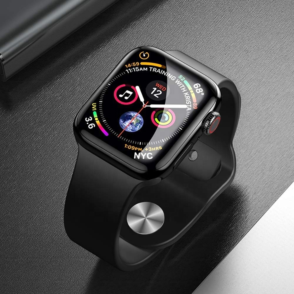 애플워치 6/SE PMMA 풀커버 9H 액정 보호 글라스 필름