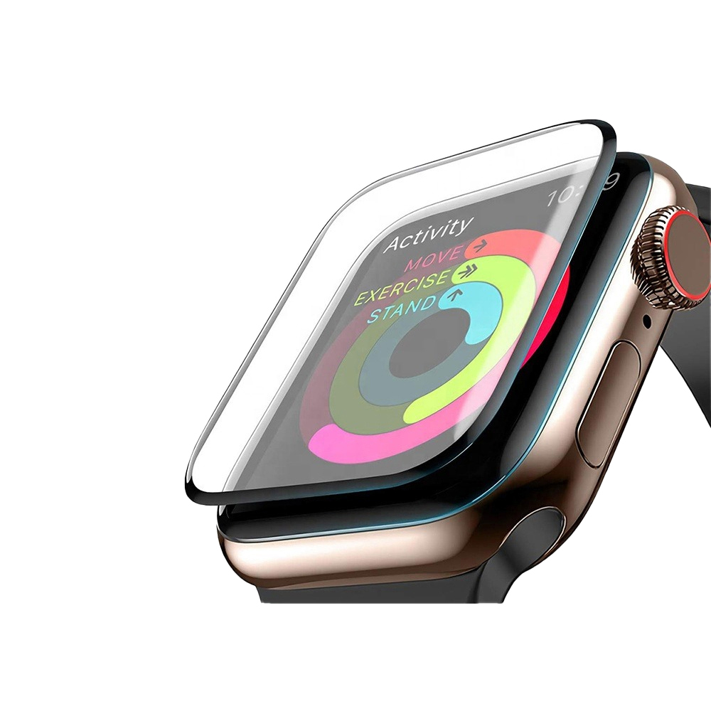 애플워치 6/SE PMMA 풀커버 9H 액정 보호 글라스 필름