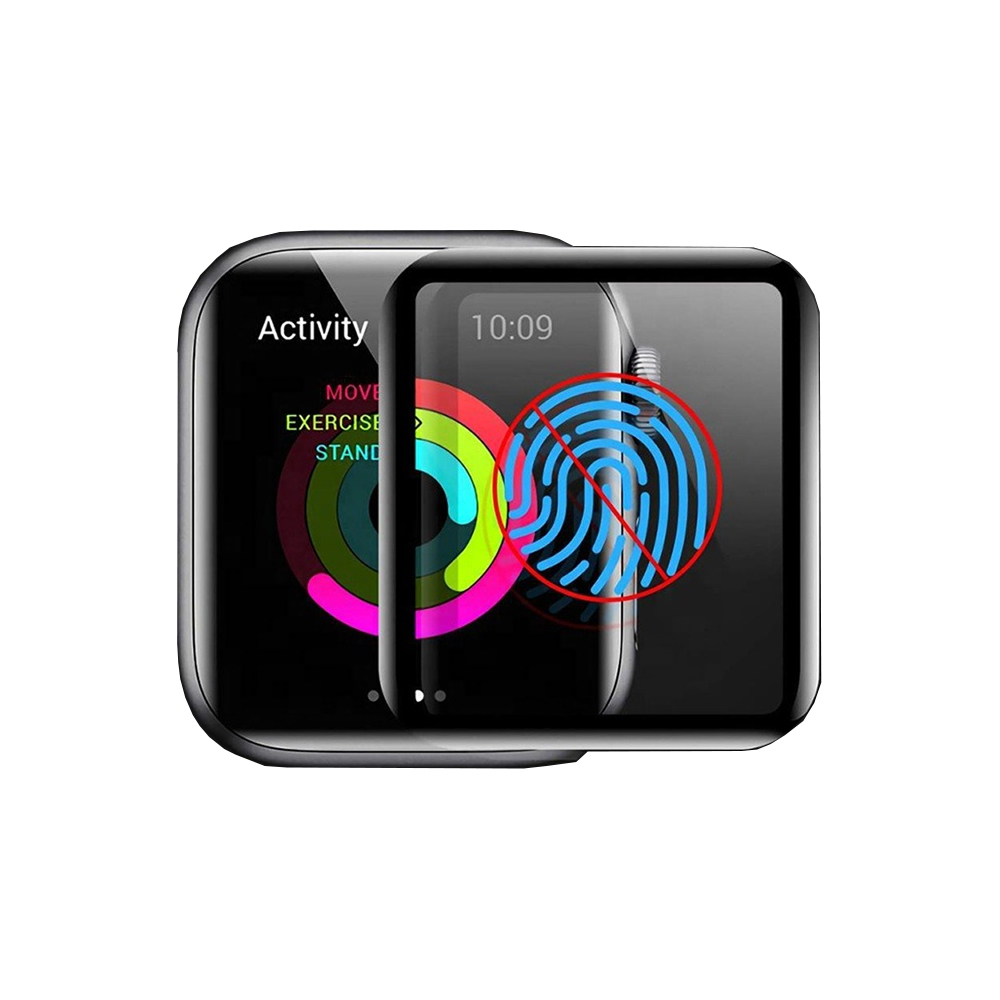 애플워치 6/SE PMMA 풀커버 9H 액정 보호 글라스 필름