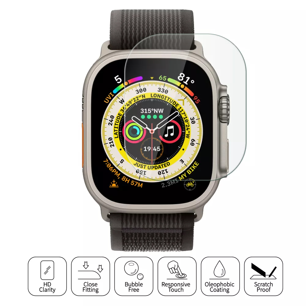 애플워치 울트라 9H 액정 보호 글라스 필름