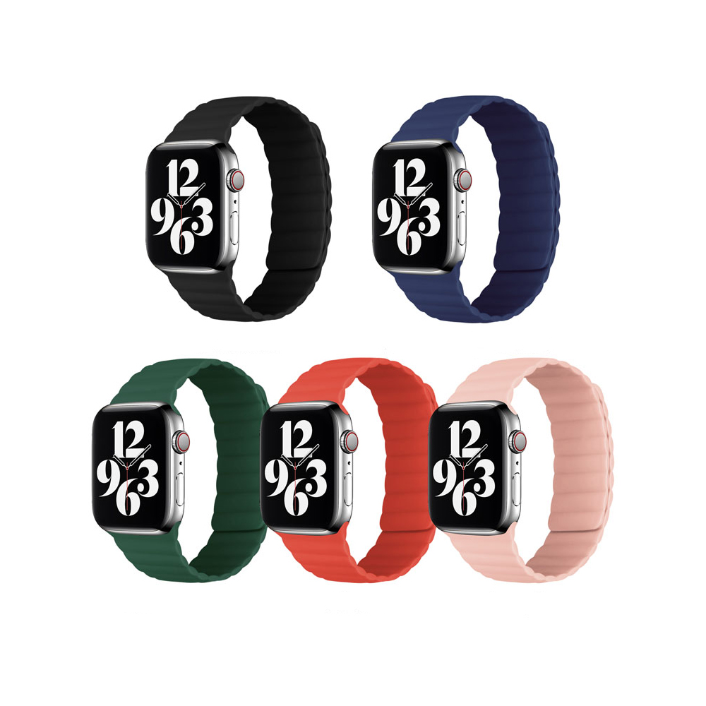 애플워치 3 가죽 마그네틱 밴드