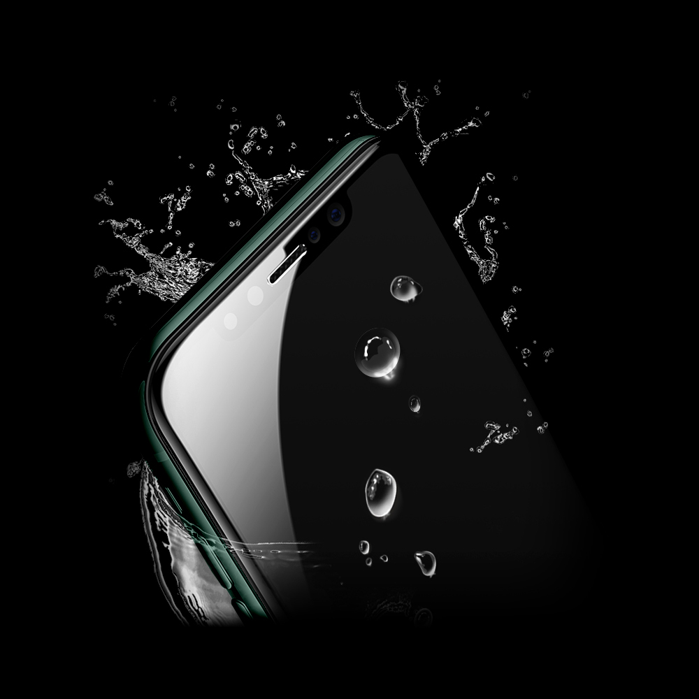 아이폰 XS Max 원터치 부착 액정보호 강화유리필름
